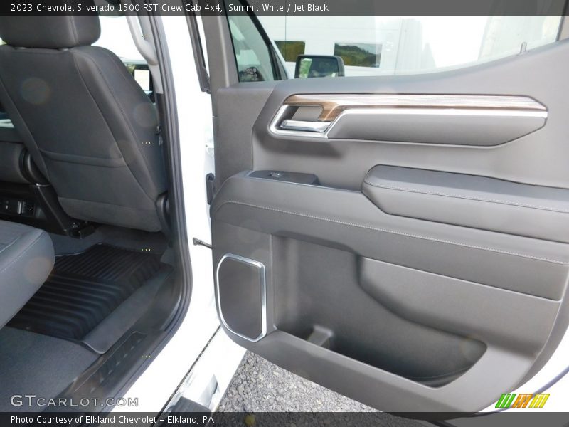 Door Panel of 2023 Silverado 1500 RST Crew Cab 4x4