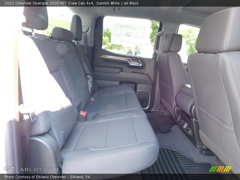 Rear Seat of 2023 Silverado 1500 RST Crew Cab 4x4