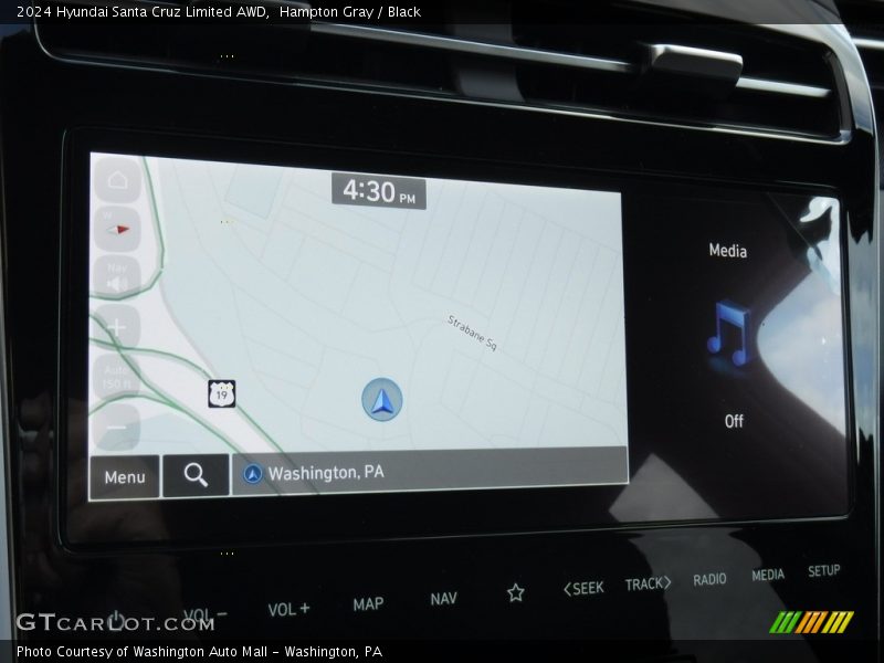 Hampton Gray / Black 2024 Hyundai Santa Cruz Limited AWD