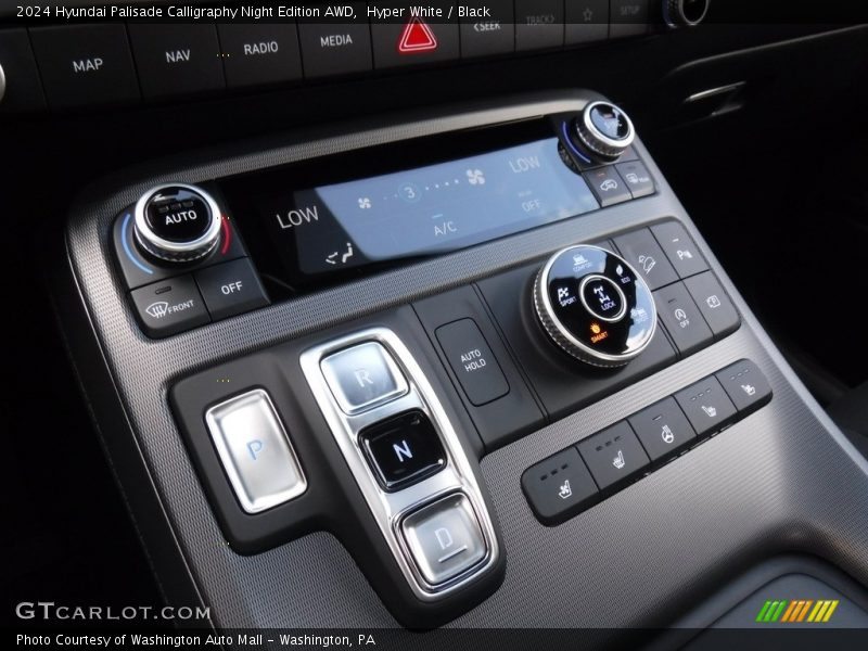 Controls of 2024 Palisade Calligraphy Night Edition AWD