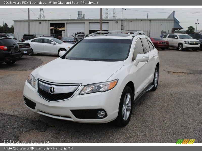 White Diamond Pearl / Parchment 2015 Acura RDX Technology