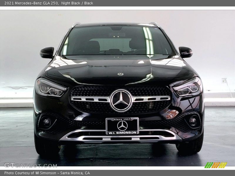 Night Black / Black 2021 Mercedes-Benz GLA 250