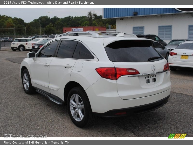 White Diamond Pearl / Parchment 2015 Acura RDX Technology