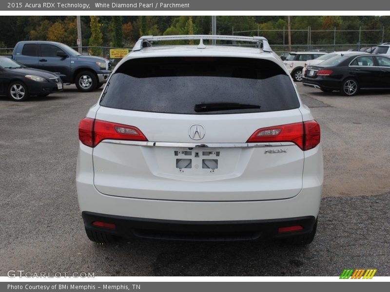 White Diamond Pearl / Parchment 2015 Acura RDX Technology