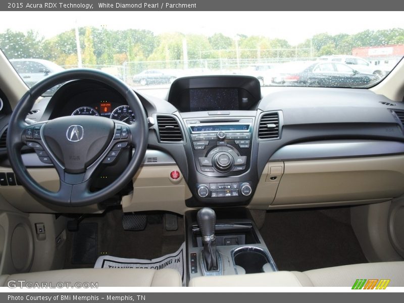 White Diamond Pearl / Parchment 2015 Acura RDX Technology