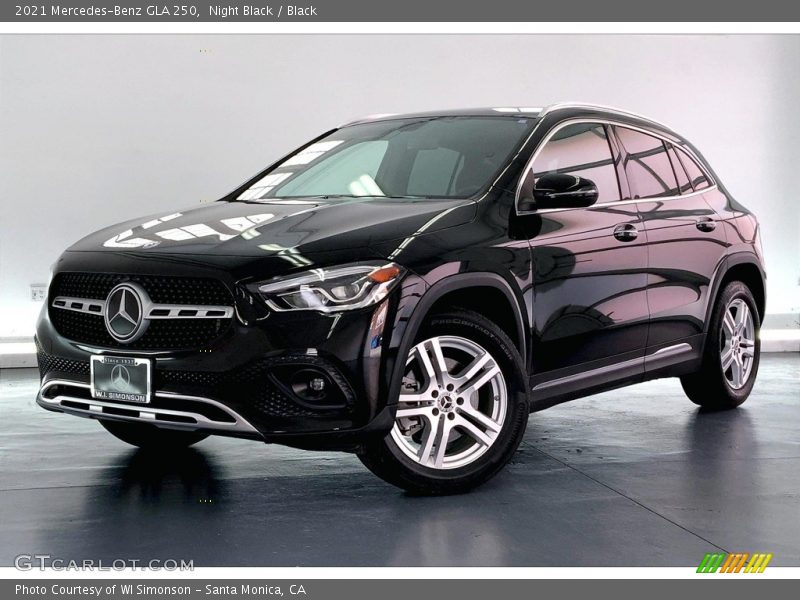 Night Black / Black 2021 Mercedes-Benz GLA 250