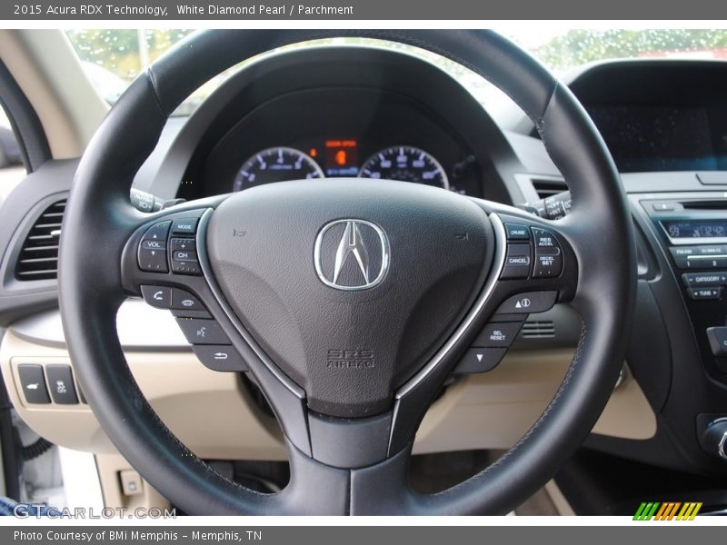 White Diamond Pearl / Parchment 2015 Acura RDX Technology