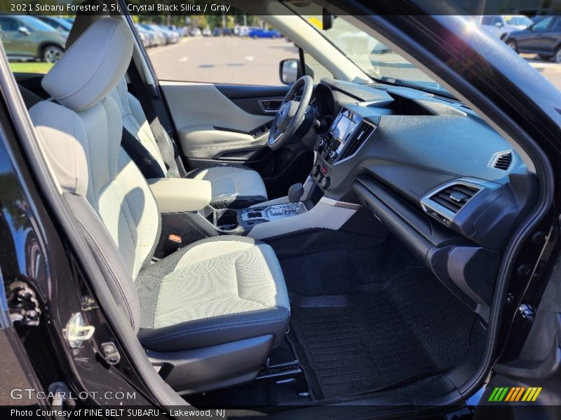 Front Seat of 2021 Forester 2.5i