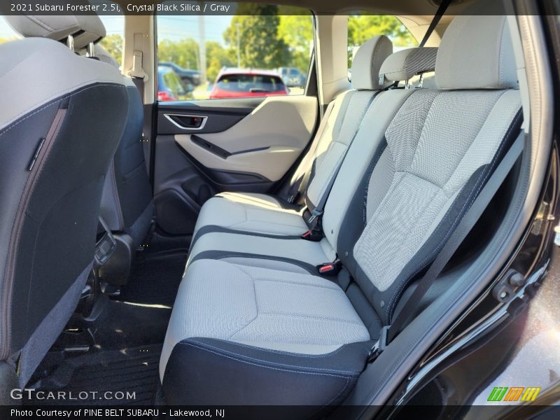 Rear Seat of 2021 Forester 2.5i
