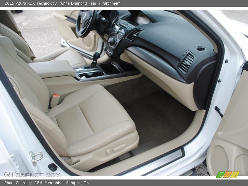 White Diamond Pearl / Parchment 2015 Acura RDX Technology