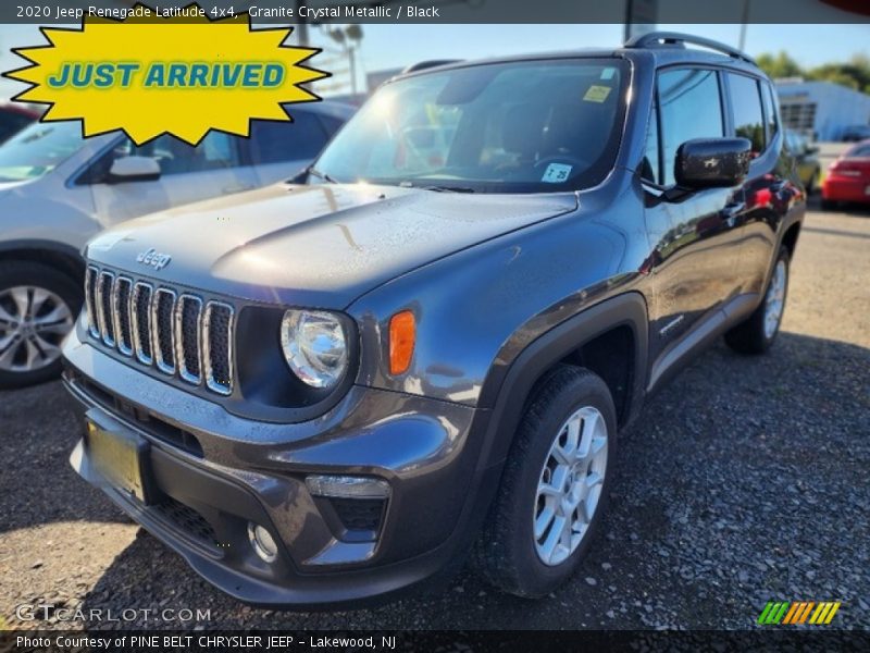 Granite Crystal Metallic / Black 2020 Jeep Renegade Latitude 4x4