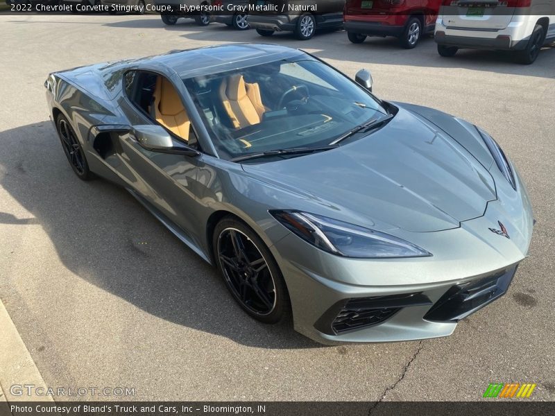 Front 3/4 View of 2022 Corvette Stingray Coupe