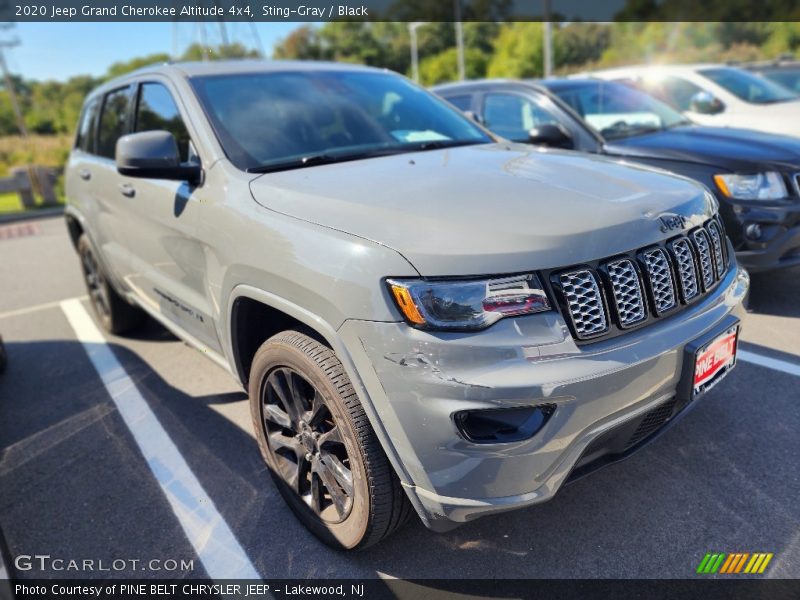 Sting-Gray / Black 2020 Jeep Grand Cherokee Altitude 4x4