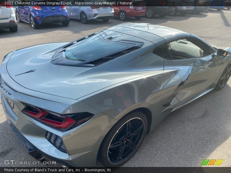 Hypersonic Gray Metallic / Natural 2022 Chevrolet Corvette Stingray Coupe