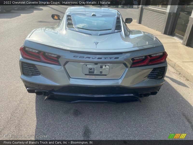 Hypersonic Gray Metallic / Natural 2022 Chevrolet Corvette Stingray Coupe