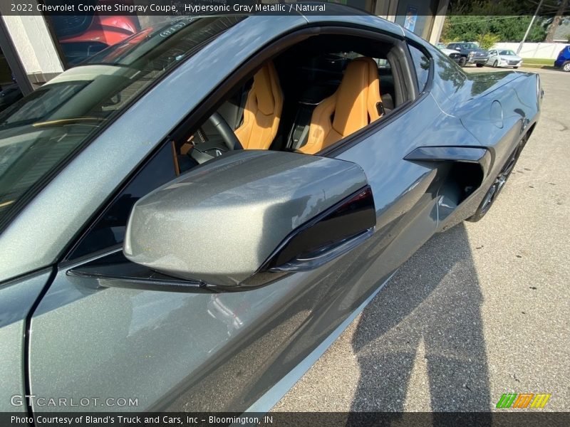 Hypersonic Gray Metallic / Natural 2022 Chevrolet Corvette Stingray Coupe