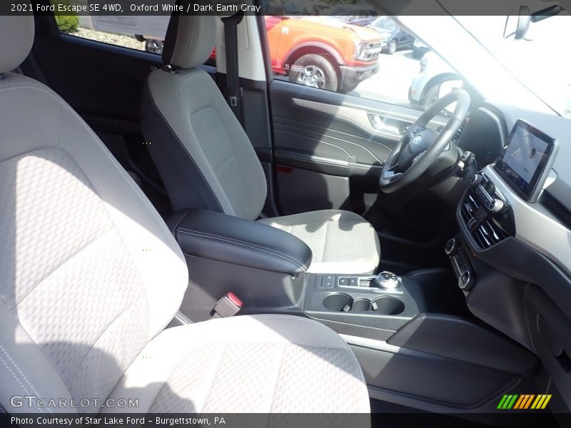 Front Seat of 2021 Escape SE 4WD