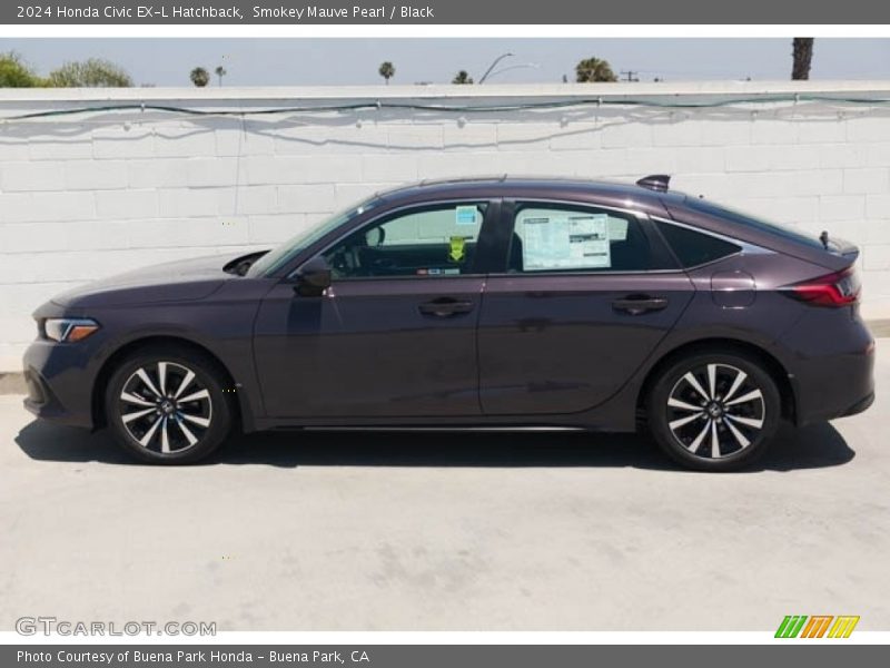  2024 Civic EX-L Hatchback Smokey Mauve Pearl