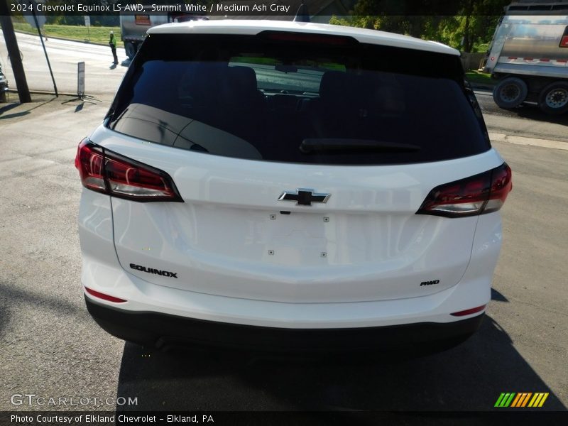 Summit White / Medium Ash Gray 2024 Chevrolet Equinox LS AWD