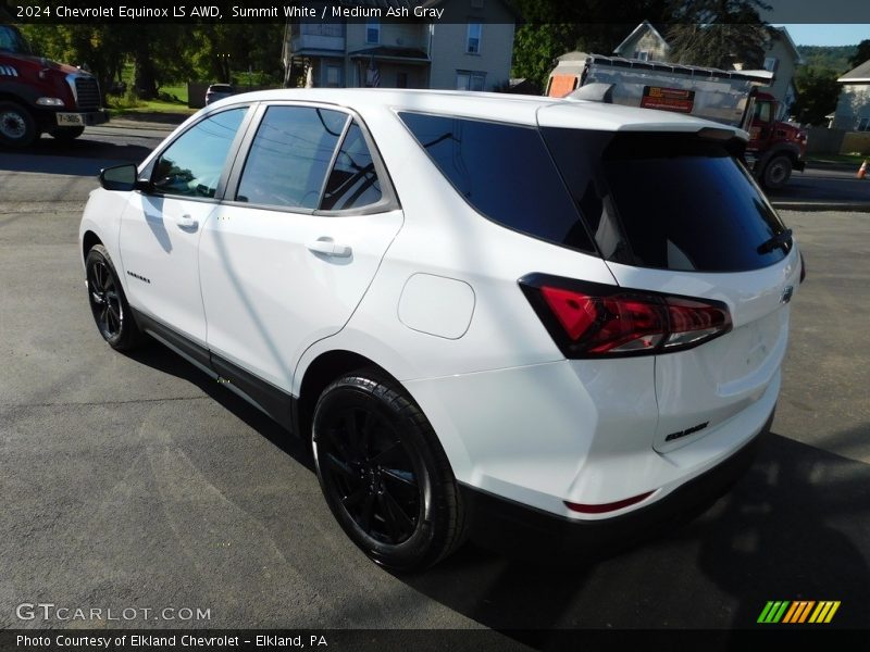 Summit White / Medium Ash Gray 2024 Chevrolet Equinox LS AWD