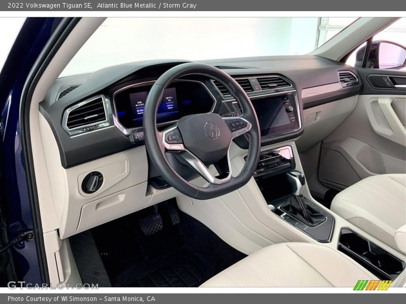 2022 Tiguan SE Storm Gray Interior