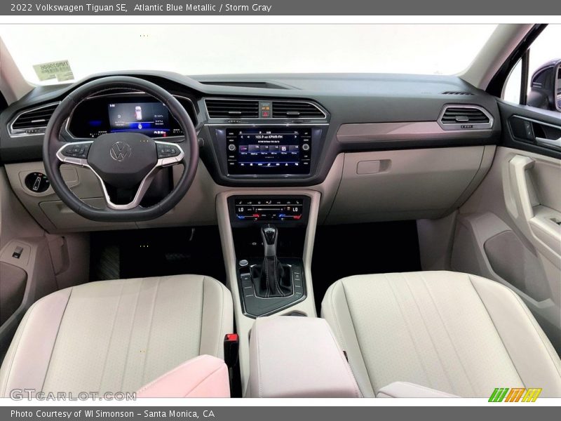 Storm Gray Interior - 2022 Tiguan SE 