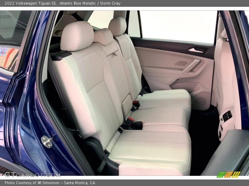 Rear Seat of 2022 Tiguan SE