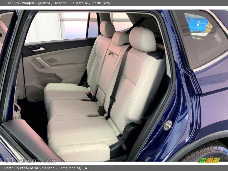 Rear Seat of 2022 Tiguan SE