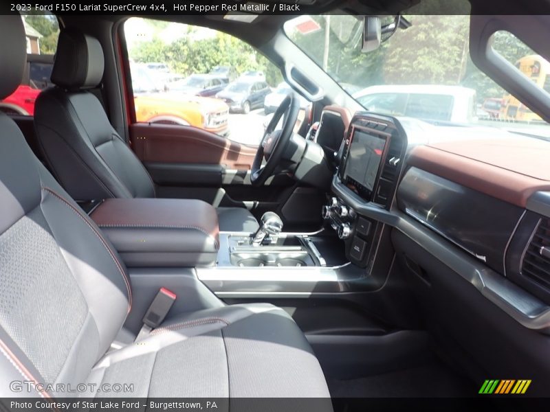 Front Seat of 2023 F150 Lariat SuperCrew 4x4