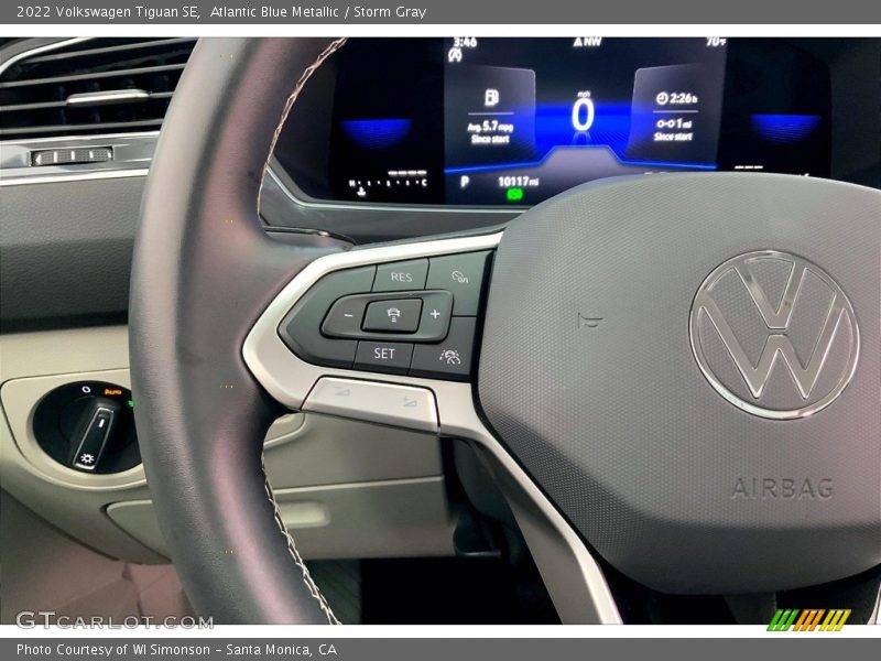  2022 Tiguan SE Steering Wheel
