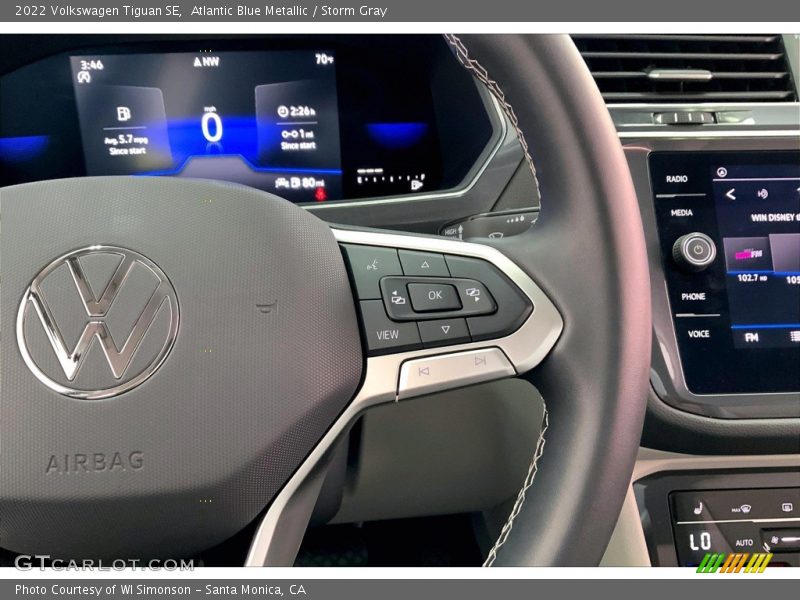  2022 Tiguan SE Steering Wheel