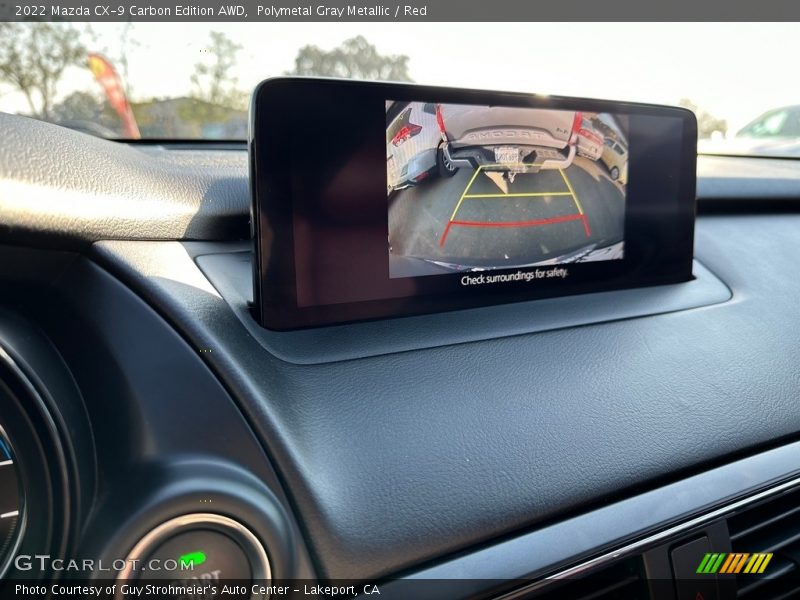 Polymetal Gray Metallic / Red 2022 Mazda CX-9 Carbon Edition AWD