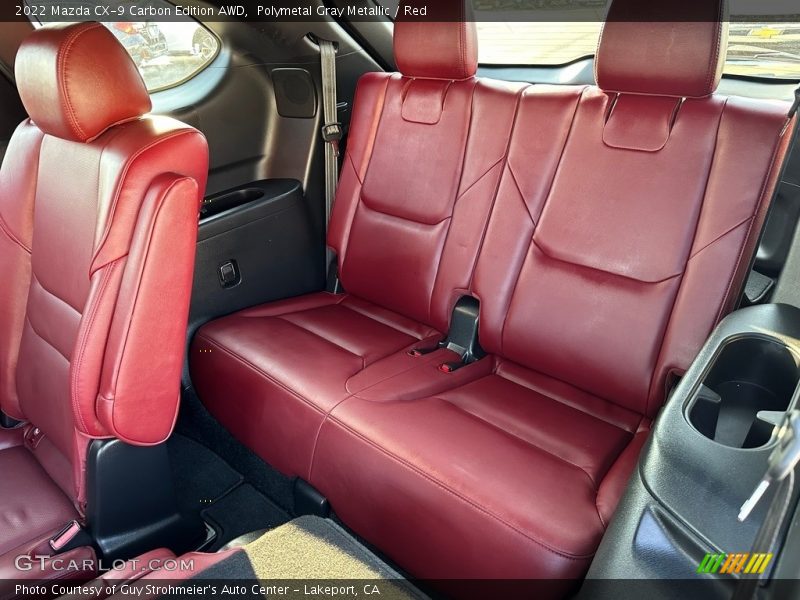 Polymetal Gray Metallic / Red 2022 Mazda CX-9 Carbon Edition AWD