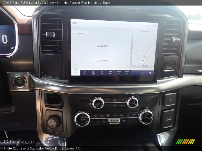 Controls of 2023 F150 Lariat SuperCrew 4x4