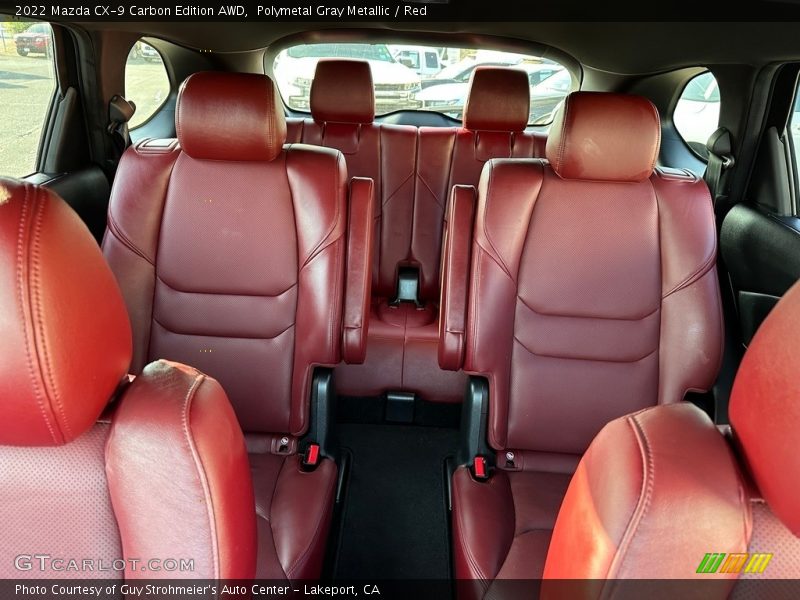 Polymetal Gray Metallic / Red 2022 Mazda CX-9 Carbon Edition AWD