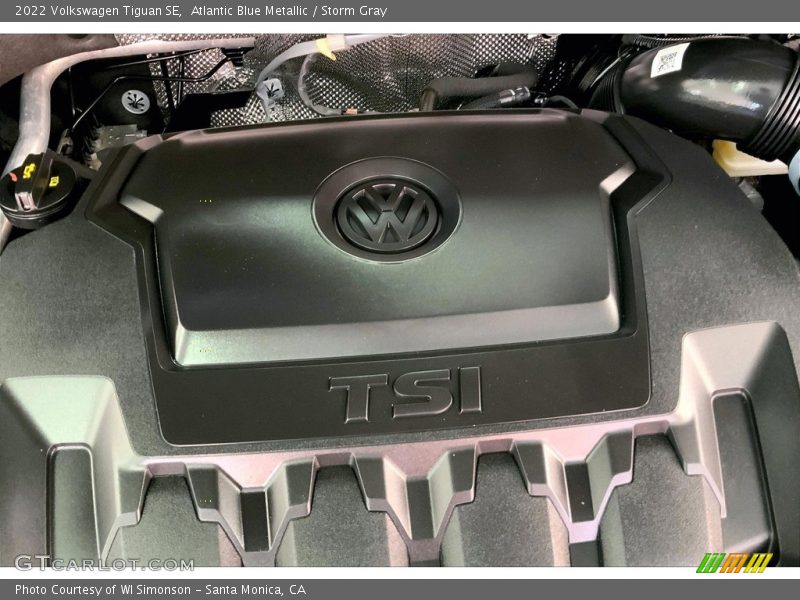  2022 Tiguan SE Engine - 2.0 Liter TSI Turbocharged DOHC 16-Valve VVT 4 Cylinder