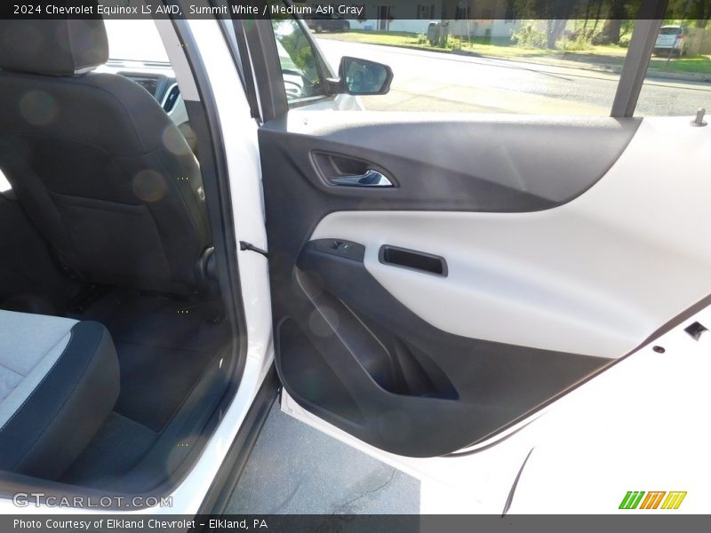 Summit White / Medium Ash Gray 2024 Chevrolet Equinox LS AWD