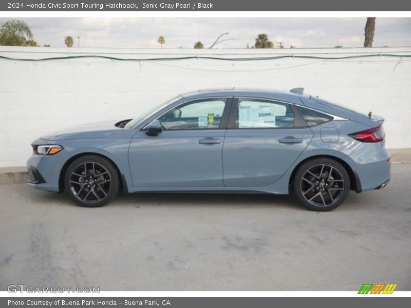  2024 Civic Sport Touring Hatchback Sonic Gray Pearl