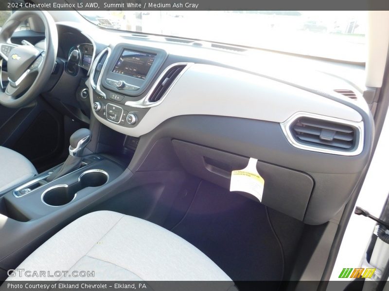 Summit White / Medium Ash Gray 2024 Chevrolet Equinox LS AWD