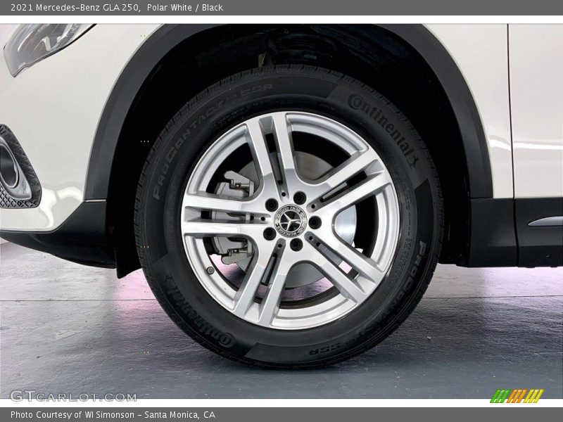 Polar White / Black 2021 Mercedes-Benz GLA 250