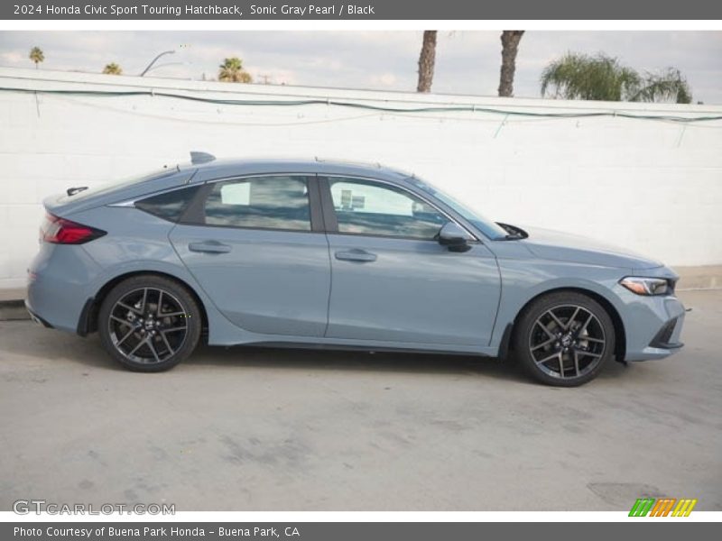 2024 Civic Sport Touring Hatchback Sonic Gray Pearl