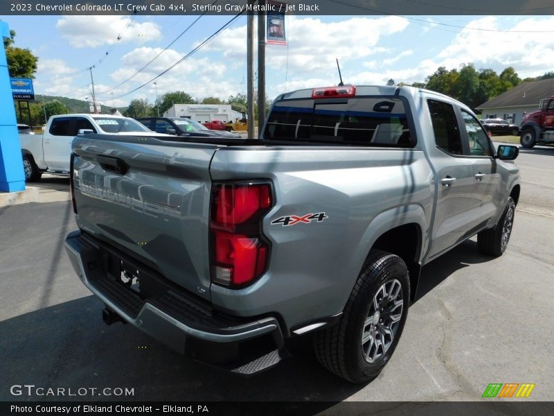 Sterling Gray Metallic / Jet Black 2023 Chevrolet Colorado LT Crew Cab 4x4