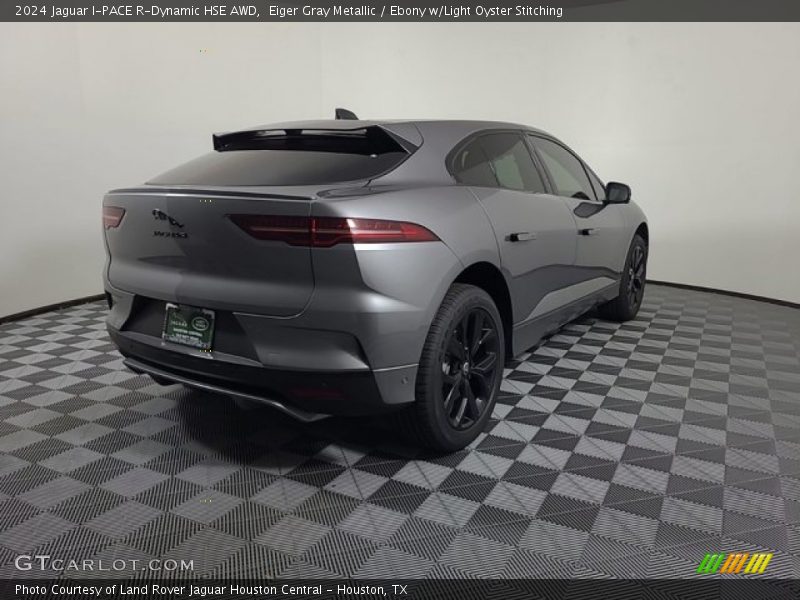 Eiger Gray Metallic / Ebony w/Light Oyster Stitching 2024 Jaguar I-PACE R-Dynamic HSE AWD