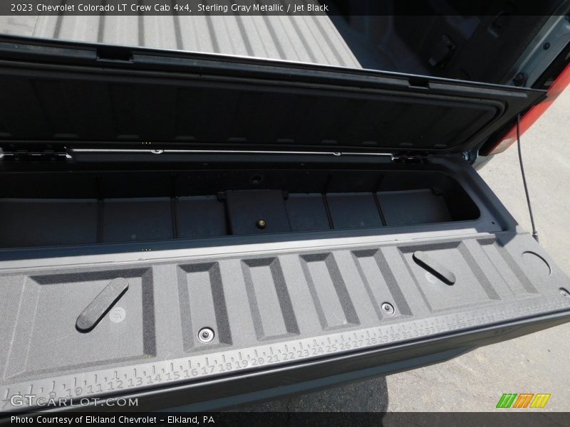 Sterling Gray Metallic / Jet Black 2023 Chevrolet Colorado LT Crew Cab 4x4