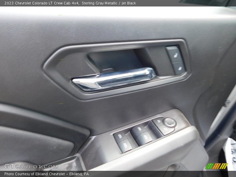 Sterling Gray Metallic / Jet Black 2023 Chevrolet Colorado LT Crew Cab 4x4