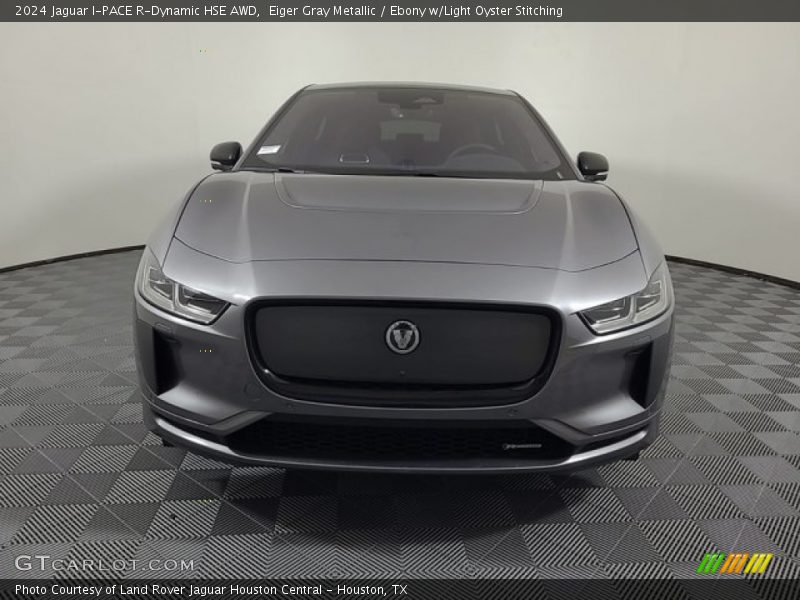 Eiger Gray Metallic / Ebony w/Light Oyster Stitching 2024 Jaguar I-PACE R-Dynamic HSE AWD