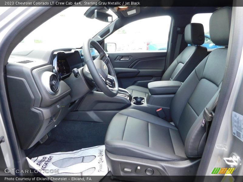 Sterling Gray Metallic / Jet Black 2023 Chevrolet Colorado LT Crew Cab 4x4