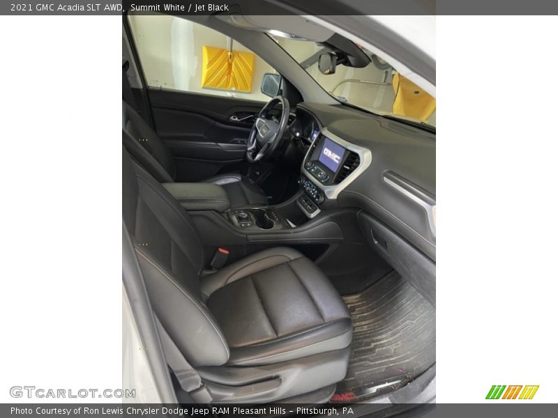 Summit White / Jet Black 2021 GMC Acadia SLT AWD