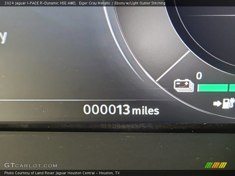 Eiger Gray Metallic / Ebony w/Light Oyster Stitching 2024 Jaguar I-PACE R-Dynamic HSE AWD