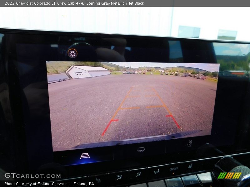Sterling Gray Metallic / Jet Black 2023 Chevrolet Colorado LT Crew Cab 4x4